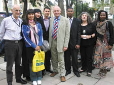  Ken Livingstone with Labour members and candidate Mike Katz