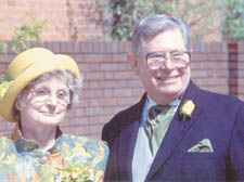 Sir Alan Goddison with his wife Rosemary