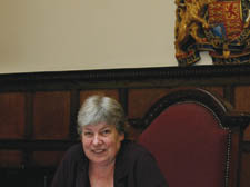 Anne Hayman JP in Hampstead Magistrate’s Court