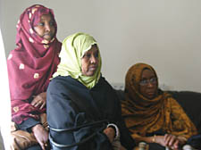 Saida Mahamed, Mison Cobdi Hassan and Shareo Osman, whose sons were convicted for their part in the fatal attack
