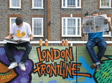 London Frontline graffiti crew