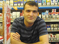 Attacked: Camden Town shopkeeper, Farid Khan