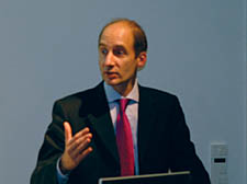 Lord Adonis speaking at UCL yesterday