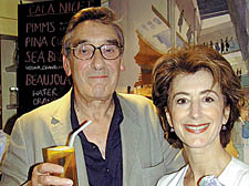Maureen Lipman with with her husband Jack Rosenthal, who died from myeloma in 2004