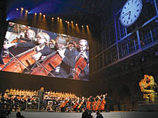 The Royal Philharmonic Orchestra opened the ceremony with Walton’s ‘Imperial Suite’