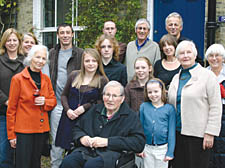 He would have been delighted: Sir Nikolaus&rsquo; family together in Hampstead