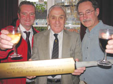 Former Camden Councillor Jonny Bucknell, Norman Black and David Bucknell