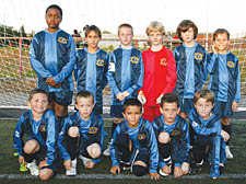 Hampstead Under-9s are on top after winning all of their opening six games