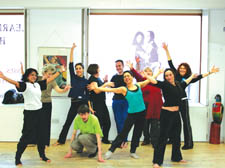 Dancers show off their moves at council classes held at the Expressions dance studio in Kentish Town
