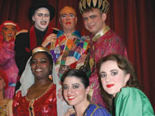 The cast of Sinbad and the Golden Chalice 