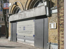 The derelict venue on Camden Road, once home to Bar Fink