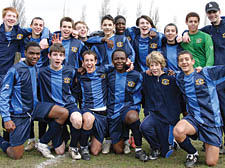 Hampstead’s victorious Under-16s