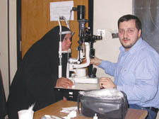  Haidar Al Hakim at Al-Sadr teaching hospital in Najaf four&nbsp;years ago 