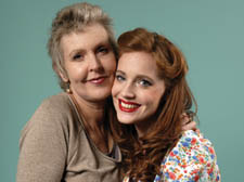 Joanna Scott with her daughter Tara