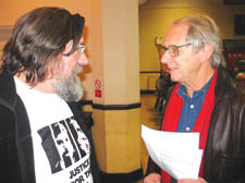 Ricky Tomlinson with Ken Loach