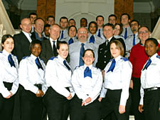 Camden Town's Police Community Support Officers at the Town Hall