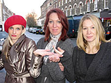 Fine Rees, Gillian Anderson-Price and Elizabeth Blank