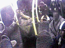 'Camden Boyz' seen on CCTV travelling to Green Lanes on the N29