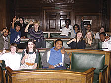 Members of the fledgling Youth Council