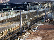 Victorian station is flattened