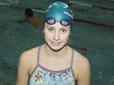 Swim star Jessica Hobbs 
