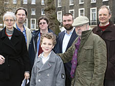 Members of the newly formed Friends of Argyle Square group