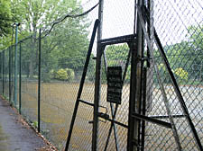 The derelict Golf and Tennis School in Regent’s Park