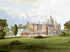 A painting of Athlone House during the war