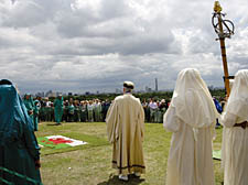 The Gorsedd service remembers Welsh radical poet Iolo Morganwg on Primrose Hill