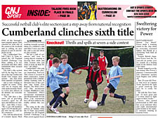 Cumberland clinches sixth title