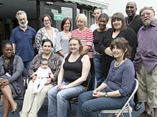 Those who attended this week’s Maidens session, including volunteers and those seeking advice