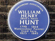 Plaque of William Henry Hunt 