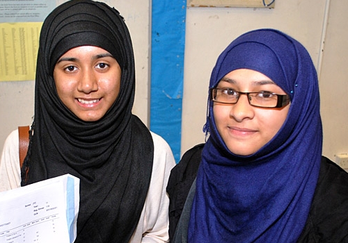 Mimraz Begum and Najah Akther of South Camden Community School