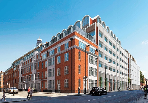 How new buildings on the site in Fitzrovia could look