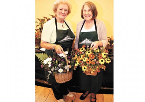 Ann Dallman and Jill Marston of the Highgate Horticultural Society