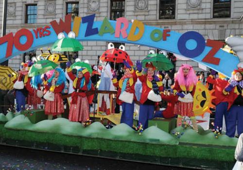 The council’s float, celebrating the 70 years of the Wizard of Oz, scooped third