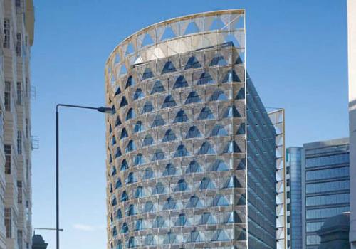 An artist’s impression of how the new Paddington Central towers will look