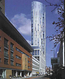 Artist&rsquo;s impression of the skyscraper