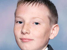  Murder victim, Martin Dinnegan, 14 