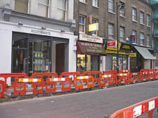 Whitecross Street: the latest work is the final phase of a �350,000 resurfacing programme