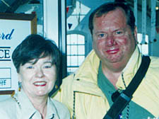 Ernestine Davies with husband Victor