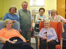 Pensioners at Drovers centre. 
