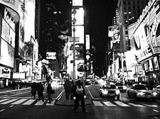 New York: &lsquo;There are a lot of police around and that makes you feel secure&rsquo;