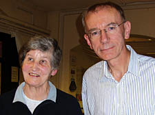 Neighbours Elizabeth O’Donnell and Kevin McGrath 