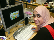 Software developer Mohima Ahmed, 27 