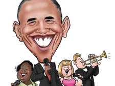 Obama on My Mind at the Hen and  Chickens Theatre