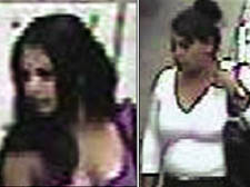 The two suspects being sought by police