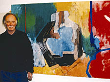 Artist Bill Kennedy. ‘He was wholly committed to his painting’