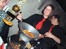 The chips being served at De Vlaamsche Pot 
