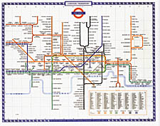 Harry Beck&rsquo;s Tube map